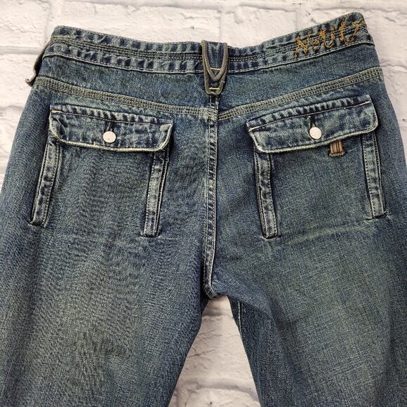 Notify Nymphea Women's Jeans Straight Leg Made in Italy size 28 - Picture 2 of 16